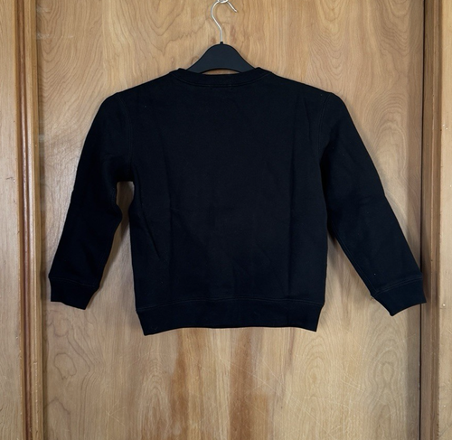 Polo Ralph Lauren Boys Fleece Crewneck Pullover Sweater Size 7 Black NWT - Picture 4 of 5