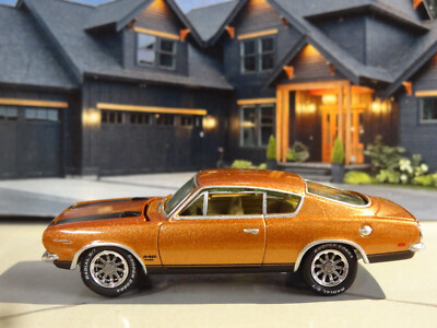 2nd GEN 1967-69 PLYMOUTH 440 V-8 BARRACUDA 1/64 SCALE DIECAST