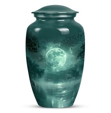 Forest Classic Large Urn Human Ashes Elegant Adult Female Memorial Gifts 10 Inch