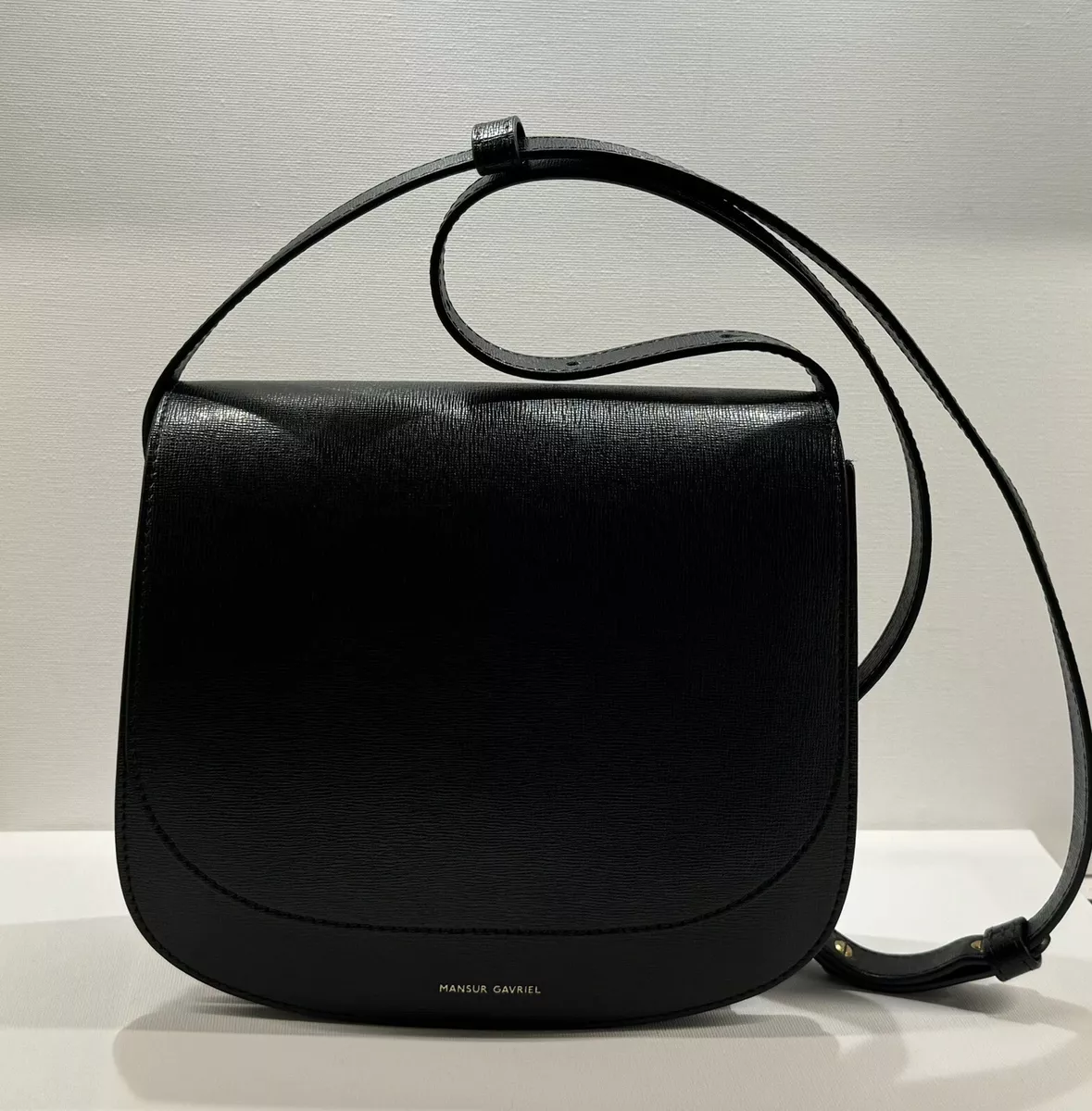 Mansur gavriel leather crossbody bag discount