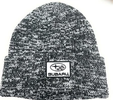 Genuine Subaru Gray Wool Beanie Cap Hat Sti Impreza Forester Outback Ascent Sti