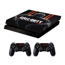 Vinyl Decal Sticker for Sony PS4 Slim Console  2 Controllers Skin Cover