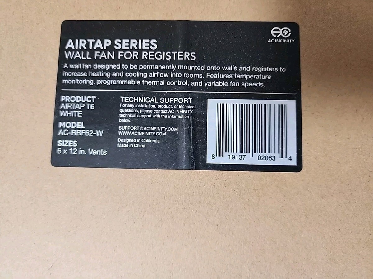 ac infinity airtap t6 6x12