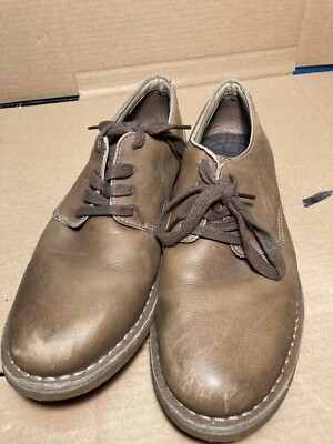 L.L. Bean Brown Leather Round Toe Men\'s Vintage Shoes Size 9 LL Bean Mens 16 main image 4
