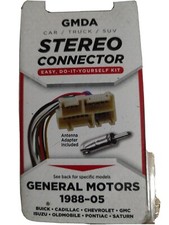 SCOSCHE GMDASD Stereo Connector Easy Do-it-yourself Kit General Motors 1988-05