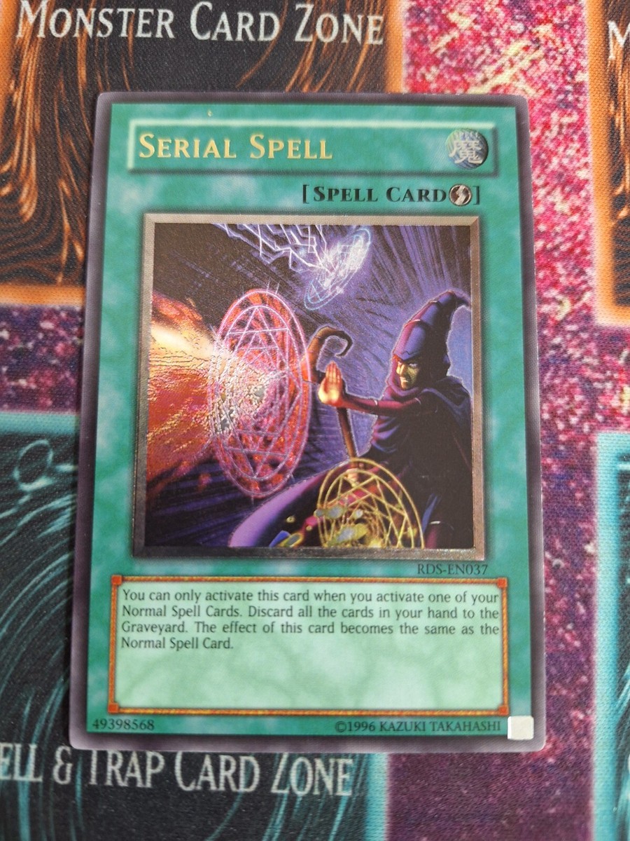 Yu-Gi-Oh! Serial Spell RDS-EN037 Ultimate Rare 1st Edition Near Mint | eBay