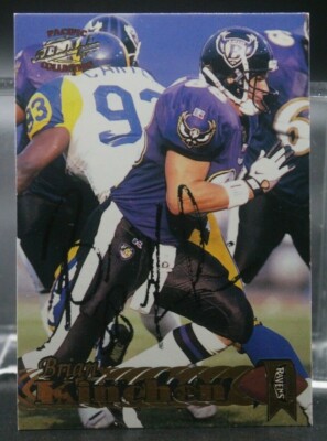 Brian Kinchen (Ravens) - 1997 Pacific Autographed