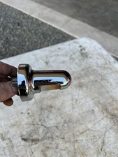 Vtg Chrome License Plate Light Klh Ford Chevy Rambler Hot Rod Custom Low Rider
