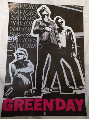 Green Day - Saviors Rare Promo Pack inc. 2 Posters, 2 Buttons and Wristband
