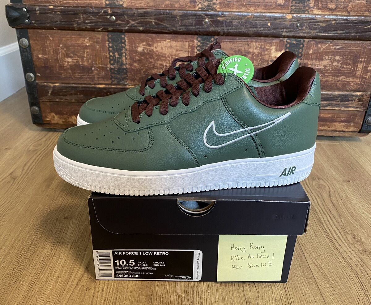 New 2018 Hong Kong Nike Air Force 1 Low Retro Size 10.5 Deep New 2018 Hong Kong Nike Air Force 1 Low Retro Size 10.5 Deep