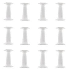 12x Hexagonal Column Pedestal Statue Alabaster Sculpture Wedding Party Decor