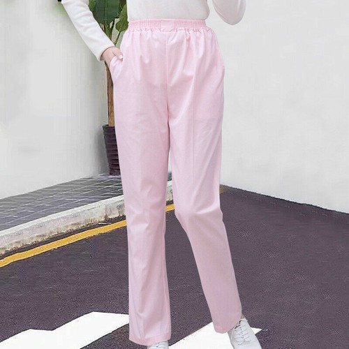 Pantaloni da donna infermiere medico ospedale scrub divise mediche pantaloni abbigliamento da lavoro - Foto 4 di 10