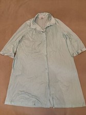 Vanity Fair Large Women s vintage dressing gown bathrobe silky shiny green