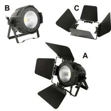 100W COB LED Par Stage Lighting PAR64 DMX Cool/Warm/Nature White or Panel Option