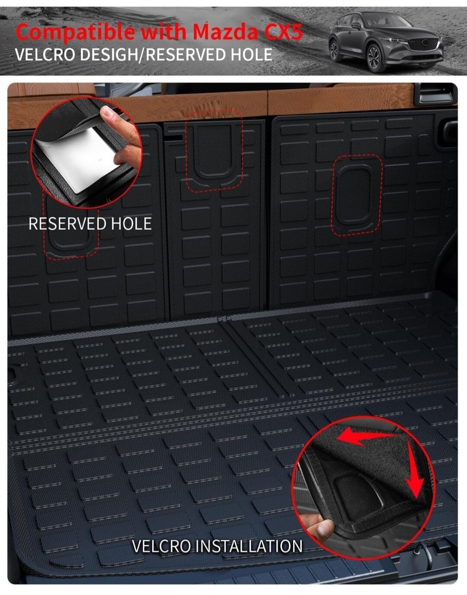 Weather Liner® For Azda CX5 Floor At 4 PCS, All Weahther Floor Liners