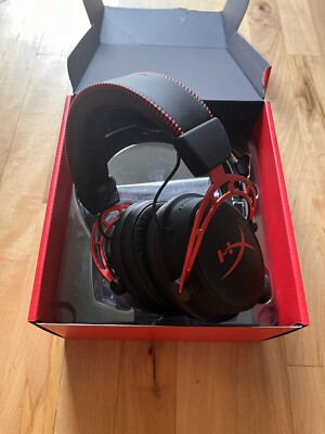 HyperX Cloud Alpha Wired Gaming Headset - Red