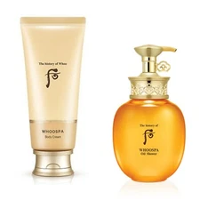 The History of Whoo Whoo Spa Oil Shower 220ml+Body Cream 200ml/Dry Skin/Vitality