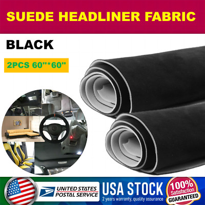 60x120inch Car Headlining Faux Suede Fabric for Interior Headliner Trim Door