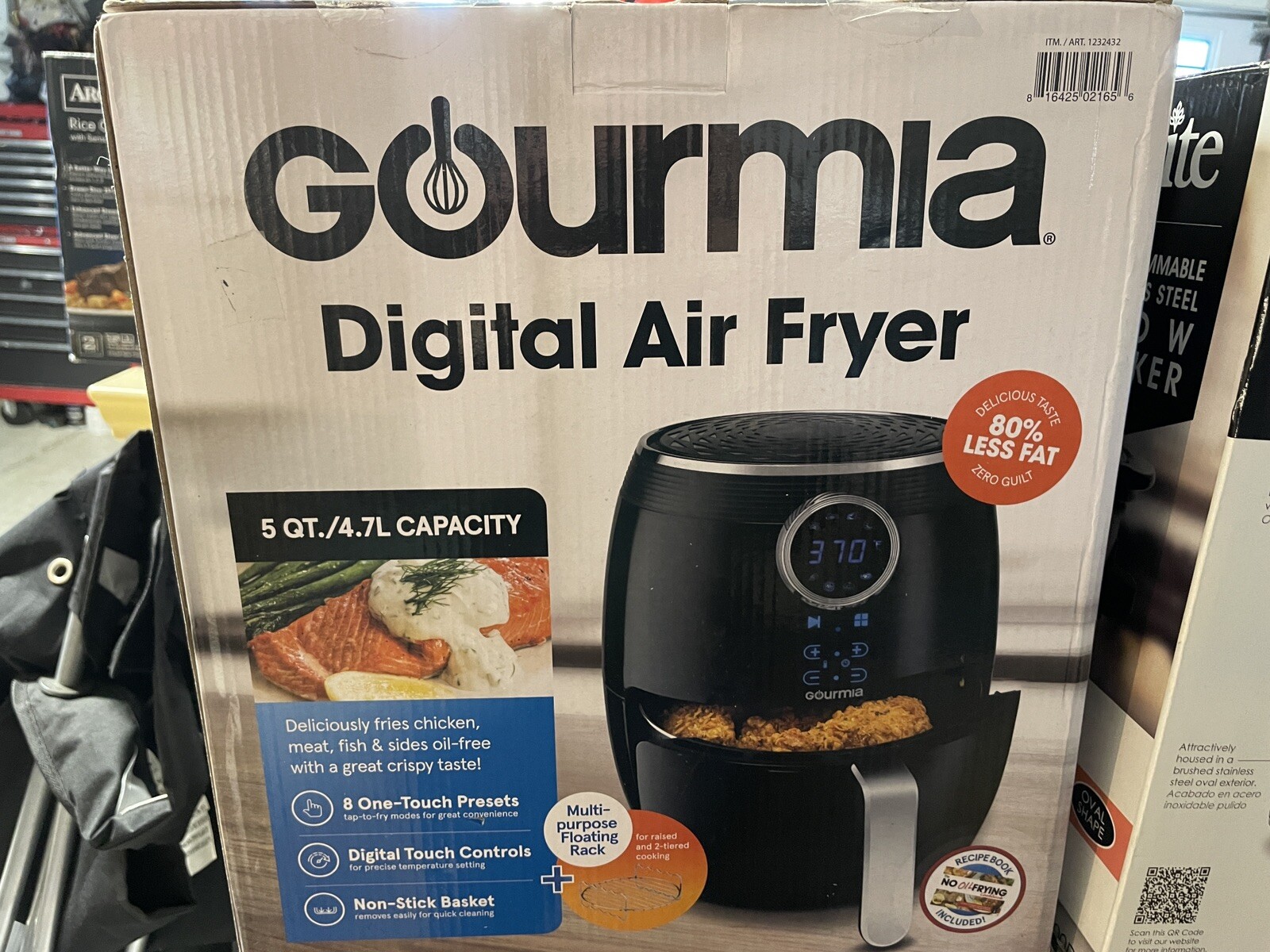 Gourmia GAF575 5Qt Digital Air Fryer Black for sale online eBay