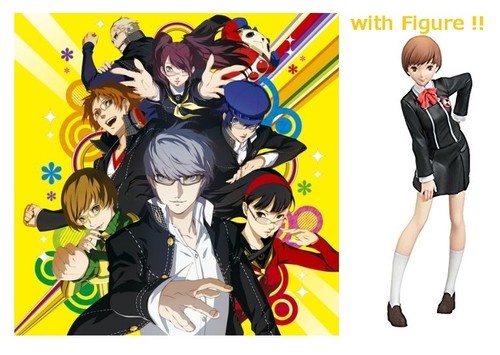 Persona 4 The Golden Original Soundtrack With Premium Figure From Japan F S Used Ebay