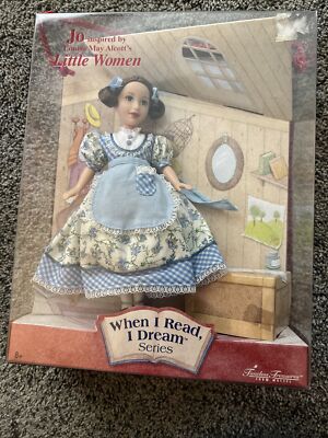 Timeless Treasures Little Women JO Doll When I Read, I Dream Series Mattel 2001