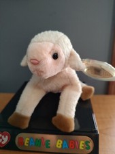 Ewey Ty Retired Beanie Baby Lamb