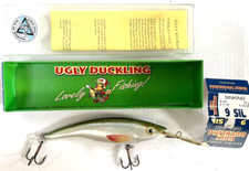 VINTAGE UGLY DUCKLING LURES PACK OF 1 NO. 9 SIL  SINKING 30 YEARS OLD HAND MADE