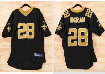 リーボック バエスヴァイラー09 ユニフォーム #15 SR008 New Orleans Saints Ingram 28 Reebok 2008 On Field Stitched Jersey
