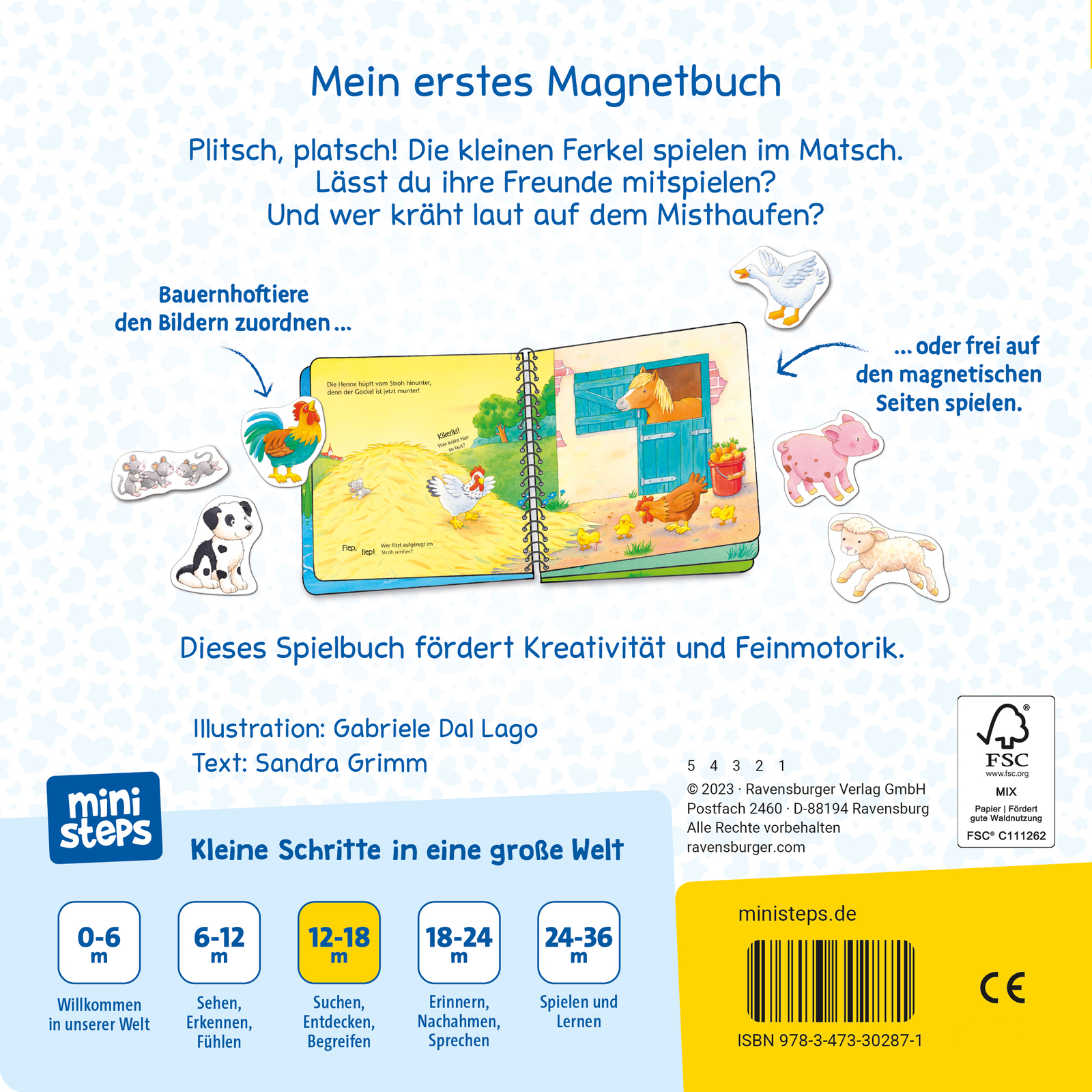 Thumbnail - Gabriele Dal Lago; Sandra Grimm / Ministeps: Mein Erstes Magnetbuch: