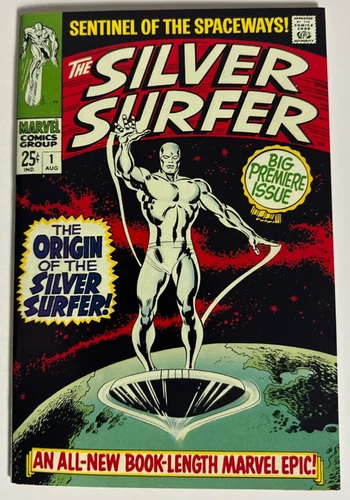 Silver Surfer #1 (1968) Facsimile Cover Reprint Interior 1st Issue