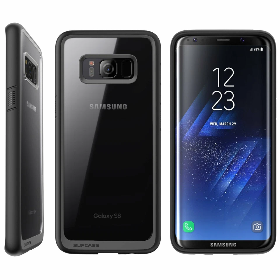 Funda Híbrida Original Para Samsung Galaxy S8 S8+ Plus, SUPCASE Escarabajo Unicornio Foto 2 de 4