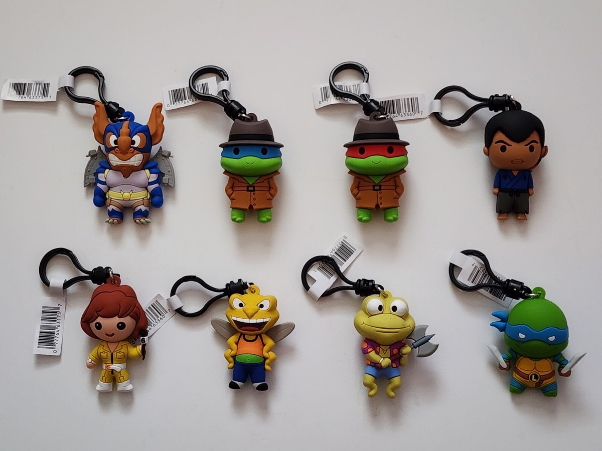 Teenage Mutant Ninja Turtles Figural Bag Clip Lot Of 8 | eBay