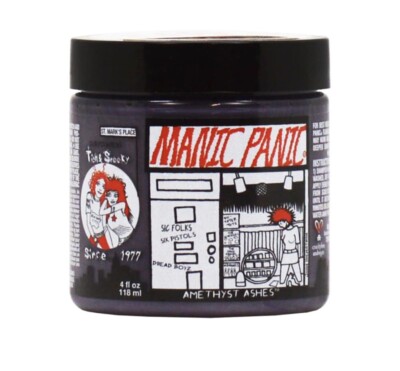 Manic Panic, Semi-Permanent Hair Color Amethyst Ashes 4 oz