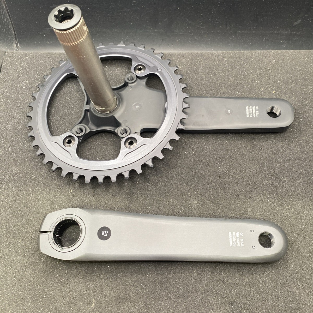 SHIMANO GRX RX810 クランク 170mm 42T BB 新品 Shimano GRX RX810 1x Crankset - Power Meter City