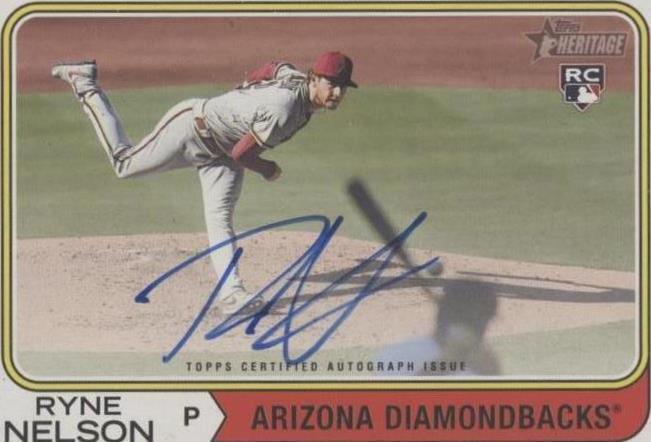 2023 Topps Heritage High Number - Ryne Nelson #ROA-RN - 1 of 1