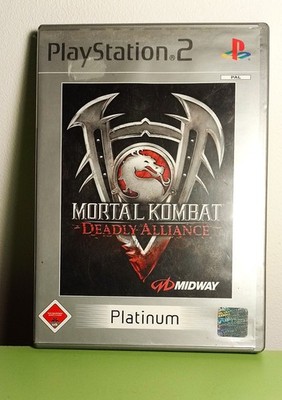 Mortal Combat Deadly Alliance PS 2 Sony Playstation Spiel getestet OVP Flyer PAL
