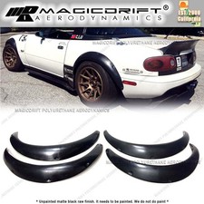 For 90-97 Na Mazda Miata Mx5 Front Rear 60mm Wide Fender Flares Body Kit 4pcs For 90-97 Na Mazda Miata Mx5 Front Rear 60mm Wide Fender Flares Body Kit 4pcs