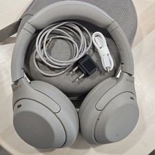Sony WH-1000XM4 Wireless Over-Ear Headphones, Noise-Cancelling Platinum Silver
