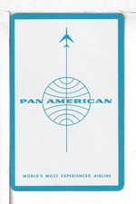 Single Airline Playing Card "Pan American, PAA 205 B" Chan/Mertens #, Stand