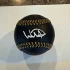 Wilyer Abreu Red Sox Auto Signed MLB Baseball Beckett Witness Hologram blk/gold