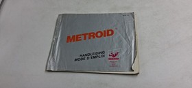 Jeu Nintendo NES Metroid complet HOL