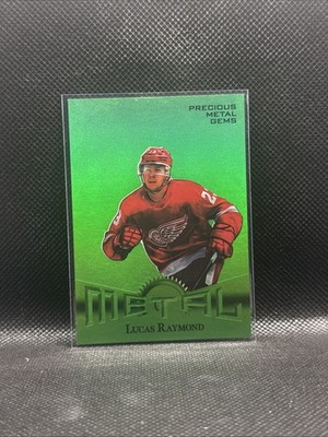 2024-25 Skybox Metal Universe 2013 Retro PMG Green 3/10 Lucas Raymond #RT-8