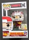 Travis Kelce Kansas City Chiefs Autographed Funko Pop! Figure with COA