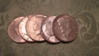 1964 Kennedy half dollar lot of 5