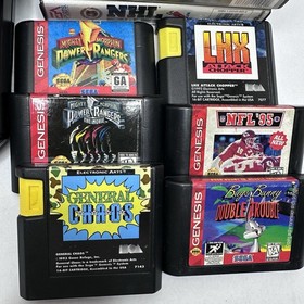 SEGA Genesis Model 2 Console Bundle W/Cords Controller Games