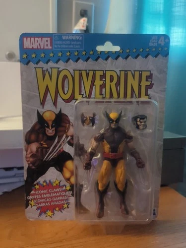 MARVEL LEGENDS WOLVERINE FIGURE 6" RETRO VINTAGE SERIES 1 HASBRO 2017 SEALED