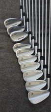 Left Handed Takomo 301 CB irons 4-PW, with Cleveland RTZ Wedges 52, 56 & 60°