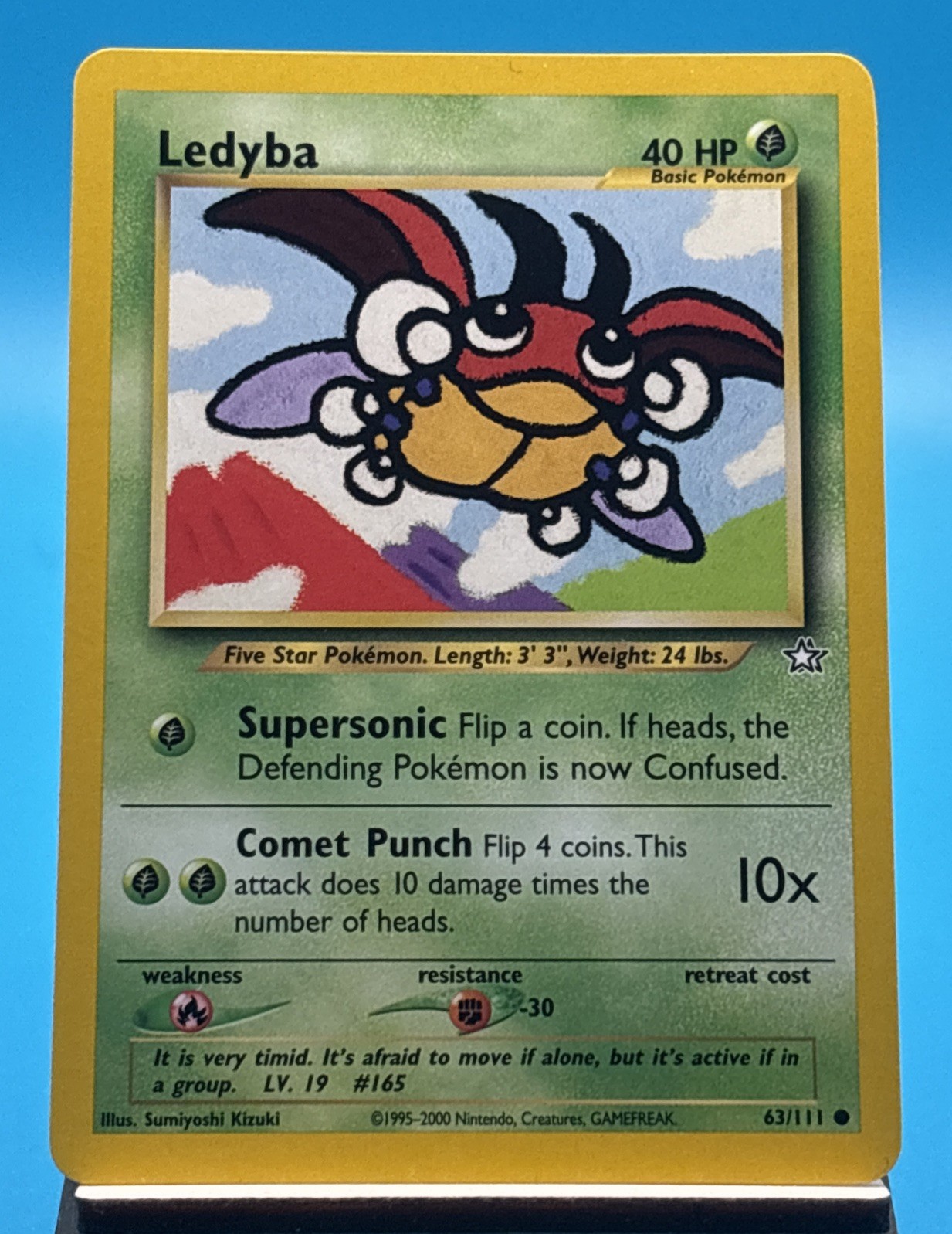Pokemon Ledyba 63/111 Common LP
