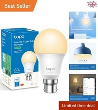 8.3W WiFi Smart Bulb with Alexa & Google - Dimmable, Energy Efficient Lighting