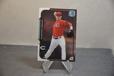 2015 BOWMAN CHROME Base Set baseball card #135 Anthony DeSclafani cincinnati mlb